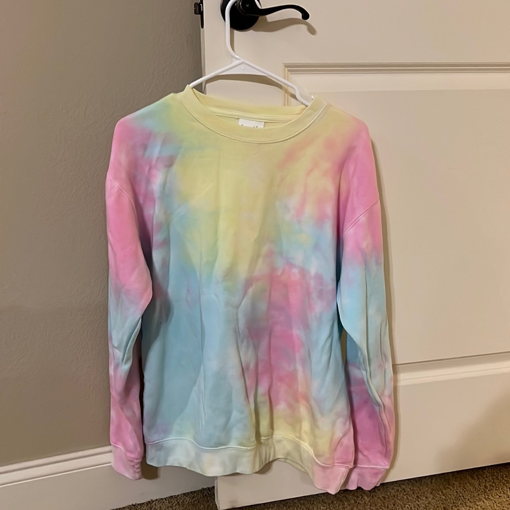 Tie die sweatshirt